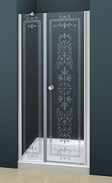 Cezares Душевая дверь в нишу ROYAL PALACE-A-B-11-90+90-CP-Cr – фотография-1